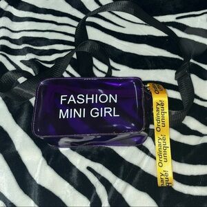 Fashion Mini Girl Purple Bag
